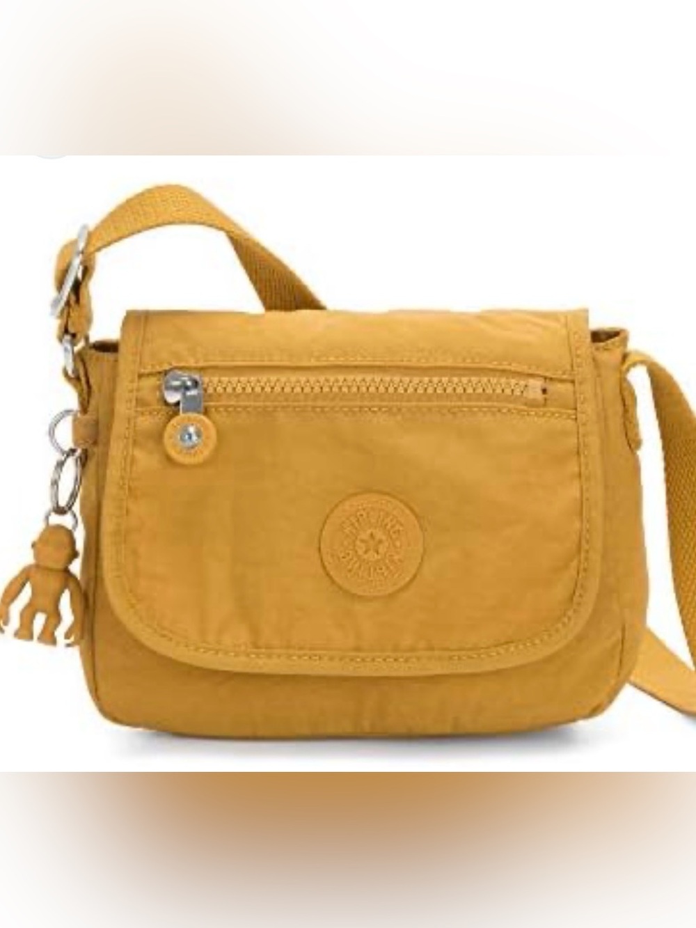 Kipling Golden Yellow Crossbody Bag - Picture 2 of 8
